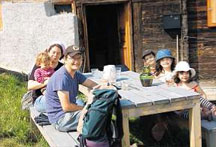 Familie Spichty-Viollier im N&uuml;w Hus