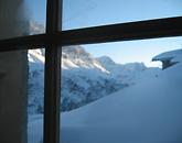 Blick aus Badezimmer