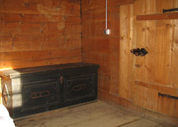 Schlafkammer mit Truhe 1786