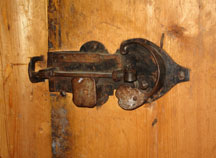 Türschloss obere Kammer